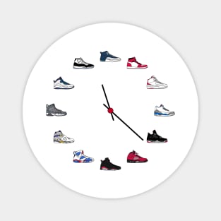 Jordan Sneaker Clock Magnet